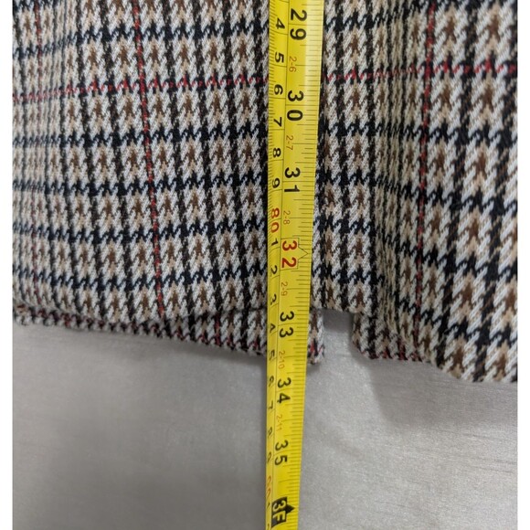 Jules & Leopold Long Blazer Women Size XL Houndstooth Oversized Knit Academia - Picture 7 of 16